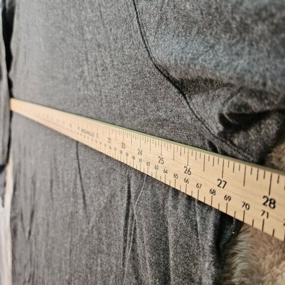 L.L.Bean Traditional Fit T-Shirt Pullover Gray Long Sleeve Men's Sz XXL 2XL Tall - Picture 3 of 10